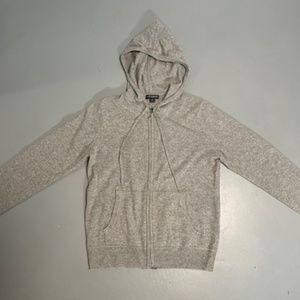 State Cashmere The Full Zipper Hoodie Medium